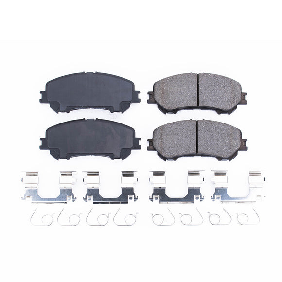PowerStop Z17 Evolution Ceramic Brake Pads With Hardware