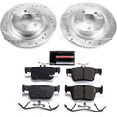 PowerStop Z23 Daily Driver Carbon-Fiber Ceramic Brake Pad and Drilled & Slotted