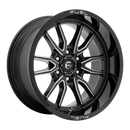 17X9 Fuel D761 Clash Gloss Black Milled 6X139.7 ET1 wheel/rim