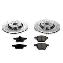 PowerStop Z23 Daily Driver Carbon-Fiber Ceramic Brake Pad and Drilled & Slotted