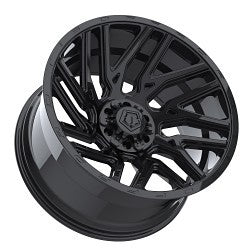 22x10 TIS 554B Black 8x170 ET-19 Wheel Rim