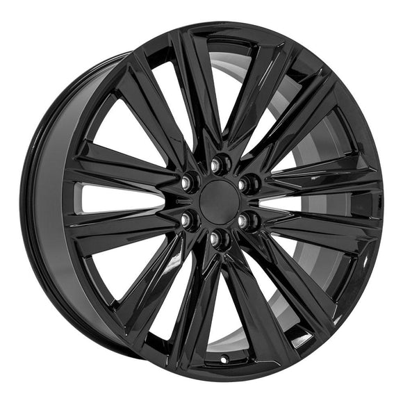 24" Replica CA91 fits Cadillac Escalade 24x10 Gloss Black