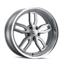 20x10 Ridler 608 Gloss Grey Milled 5x127 5x5 ET0 Wheel Rim