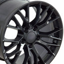 17" Replica Wheel CV22 Fits Chevrolet Corvette - C7 Z06 Rim 17x9.5 Gunmetal