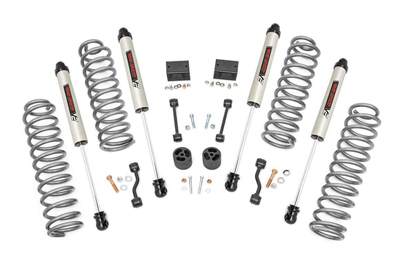 Rough Country 2.5" Lift Kit Coils For Jeep Wrangler Unlimited 4WD jee;