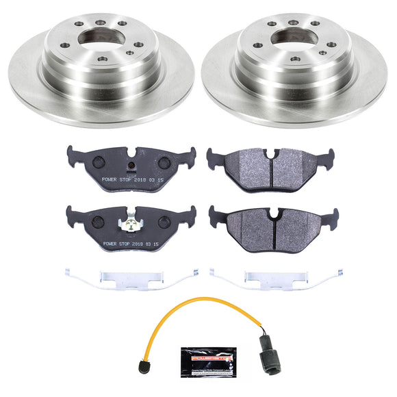 PowerStop Track Day Spec High-Performance Brake Pad and Rotor Kit