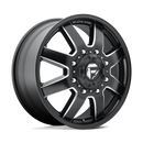 20x8.25 Fuel Off-Road D538 Maverick Matte Black Milled 8x210 ET122 CB154.3 Wheel