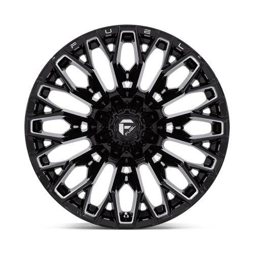 22x12 Fuel Off-Road FC865 Strike Gloss Black Milled 8x180 ET-44 CB124.2 Wheel