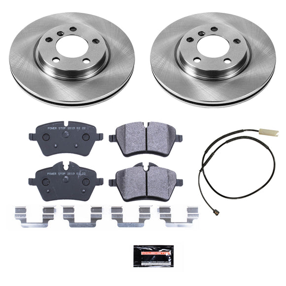 PowerStop Track Day Spec High-Performance Brake Pad and Rotor Kit