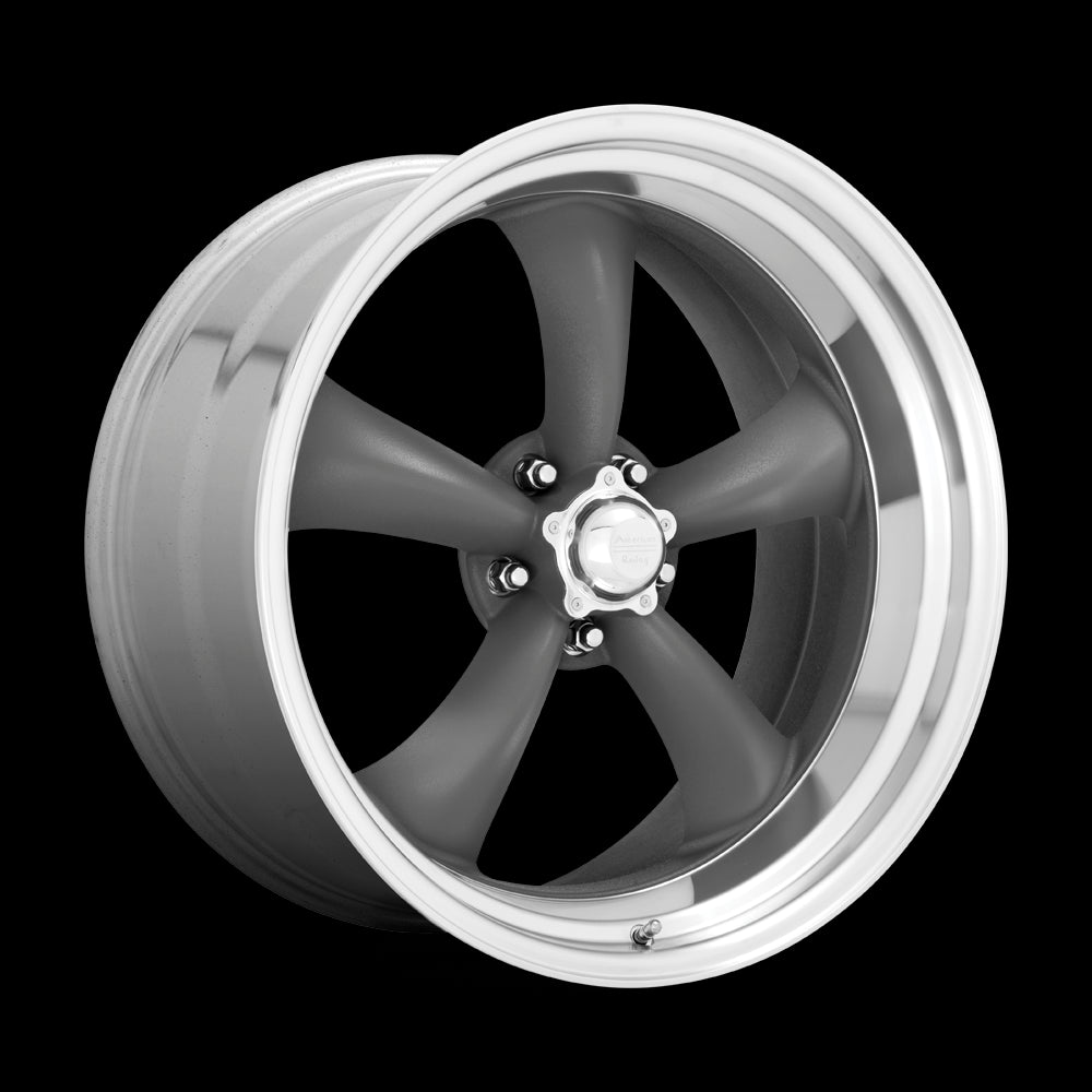 17x7 American Racing Classic Torq Thrust II 1 Pc Gray Wheel 5X120.7 17-7