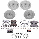 Z36 Truck & Tow Premium Carbon-Fiber Ceramic Brake Pad and Fully Coated Rotor Ki