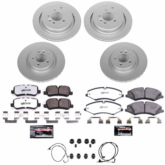 Z36 Truck & Tow Premium Carbon-Fiber Ceramic Brake Pad and Fully Coated Rotor Ki