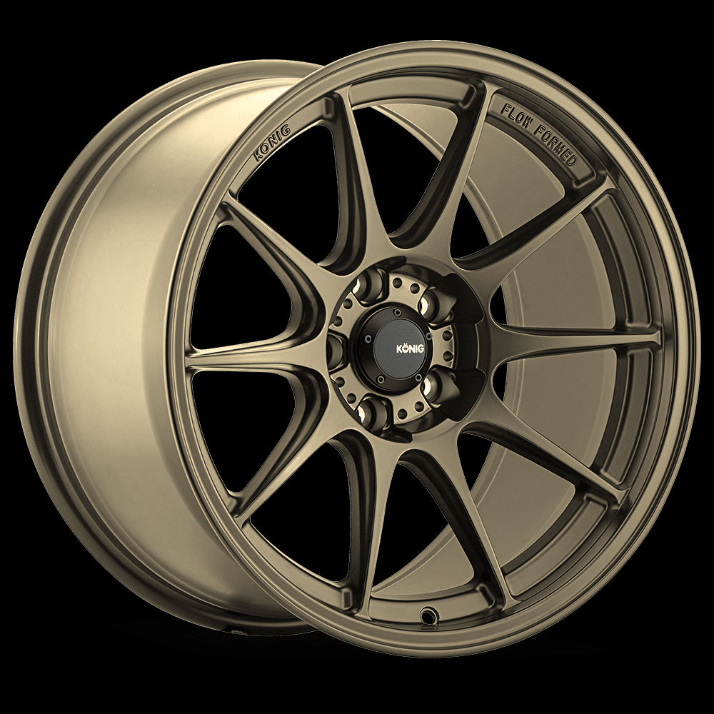 18x8.5 Konig Dekagram Gloss Bronze 5x112 ET43 Wheel Rim - 0