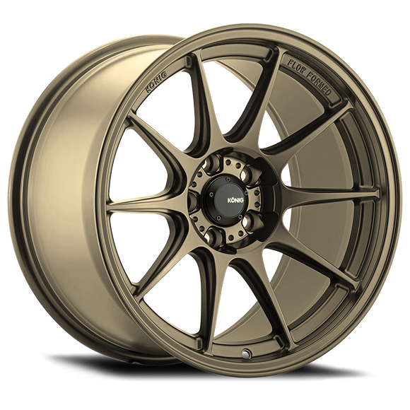 18x8.5 Konig Dekagram Gloss Bronze 5x112 ET43 Wheel Rim