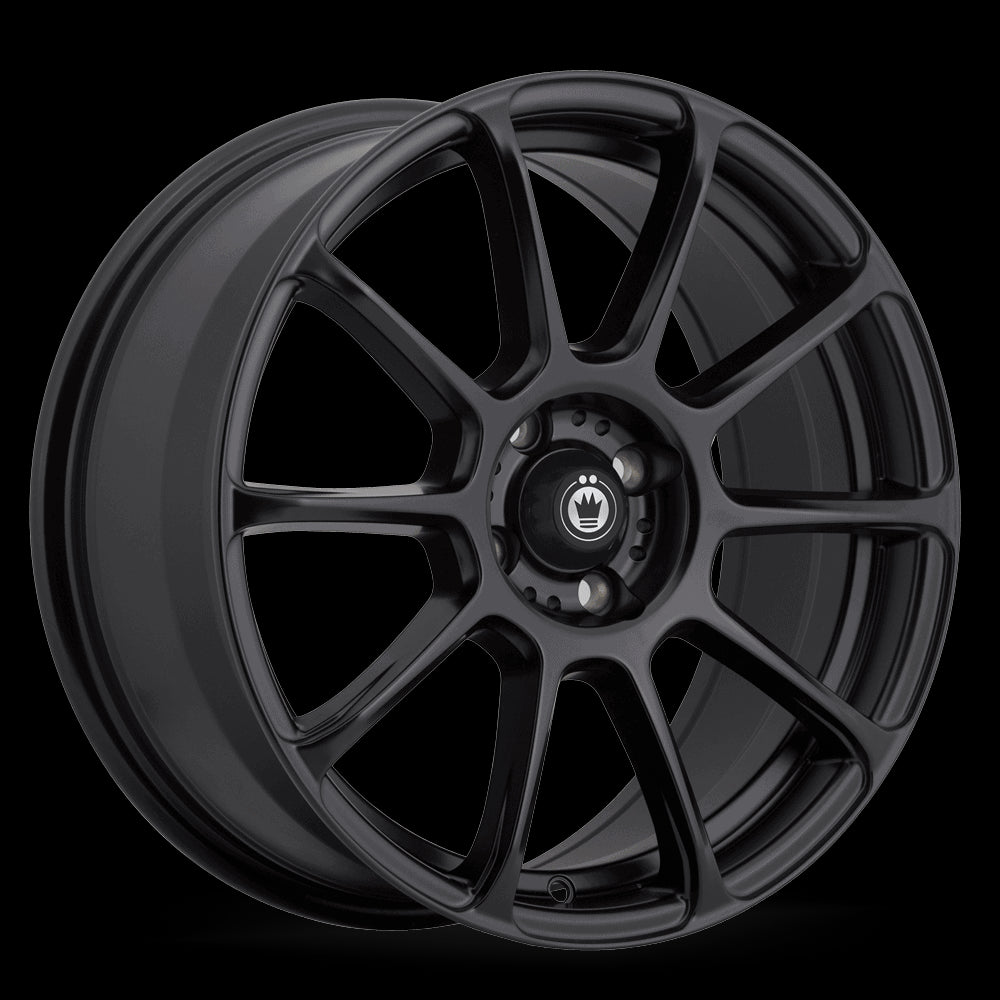 16x7.5 Konig Runlite Matte Black 5x112 ET45 Wheel Rim - 0