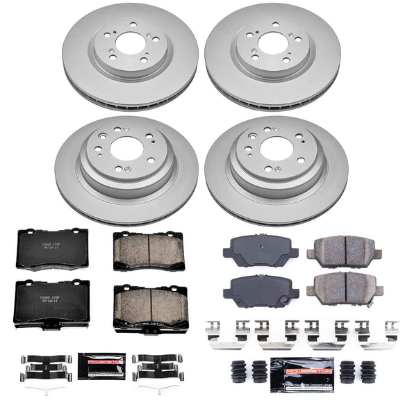 Z23 Daily Driver Premium Carbon-Fiber Ceramic Brake Pad and Fully Coated Rotor K