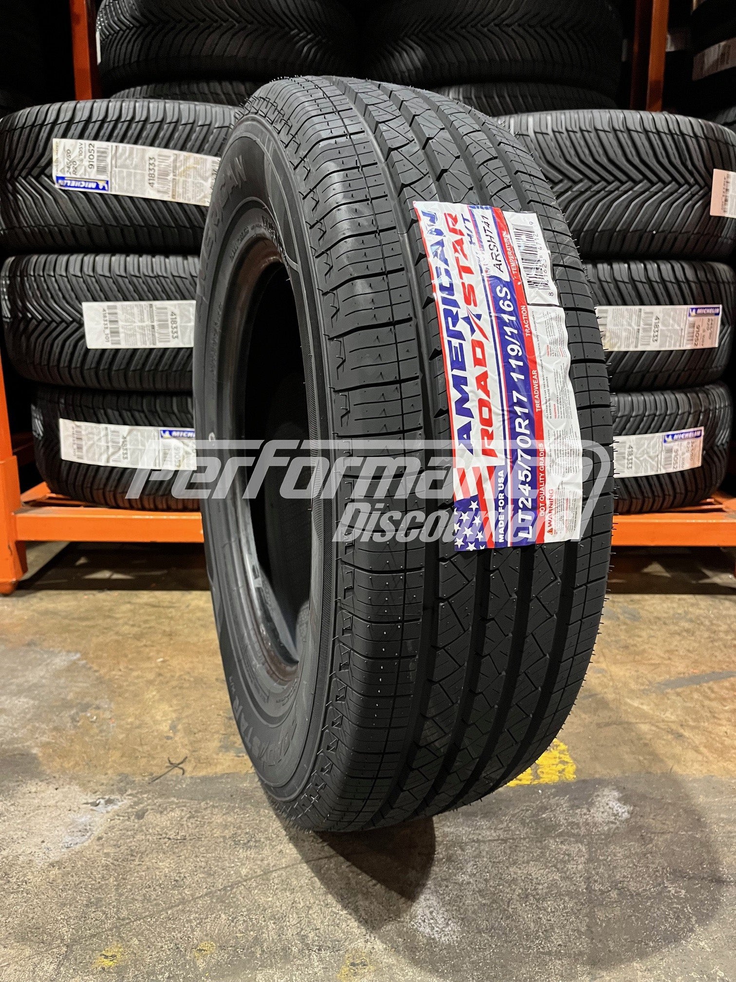 American Roadstar H/T Tire(s) 245/70R17 119S LRE BSW