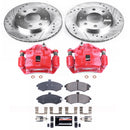 PowerStop Z23 Daily Driver Carbon-Fiber Ceramic Pads Drilled & Slotted Rotor & C