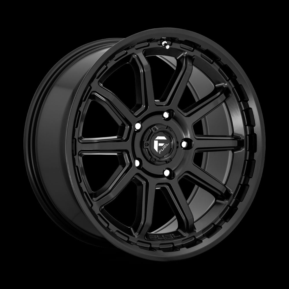 17X9 Fuel D689 Torque Matte Black 6X135 ET-12 wheel/rim - 0