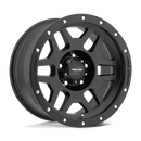 18X9 Pro Comp Alloys PA41 Phaser Satin Black 8x170 ET0 Wheel Rim