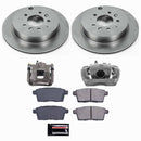 PowerStop OE Stock Replacement Low-Dust Ceramic Brake Pad, Rotor and Caliper Kit
