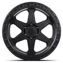 17x9 Lock Off-Road Olympus Matte Black Ring 6x139.7 6x5.5 ET-35 Wheel Rim