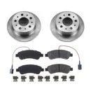 PowerStop OE Stock Replacement Low-Dust Ceramic Brake Pad and Rotor Kit