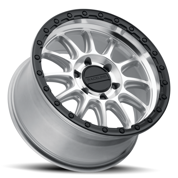 18x9 Raceline 960MB Alpha Machined 8x165.1 ET18 CB130.81 Wheel