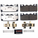 PowerStop Z26 Street Performance Carbon-Fiber Ceramic Brake Pads With Hardware