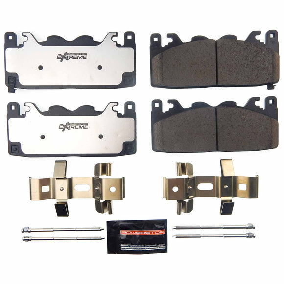 PowerStop Z26 Street Performance Carbon-Fiber Ceramic Brake Pads With Hardware