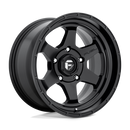 17X9 Fuel D664 Shok Matte Black 6X139.7 ET-12 wheel/rim