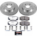 PowerStop Z26 Street Performance Ceramic Brake Pad and Drilled & Slotted Rotor K