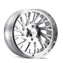 22x12 Cali Off-Road Purge Polished 8x170 ET-51 CB125.2 Wheel Rim