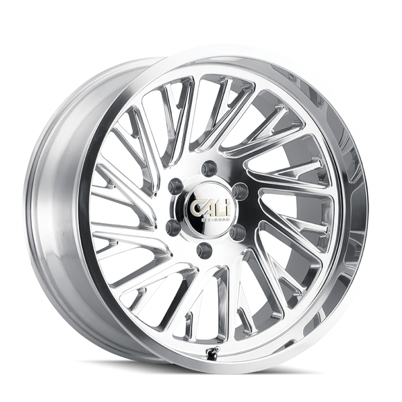 22x12 Cali Off-Road Purge Polished 8x170 ET-51 CB125.2 Wheel Rim