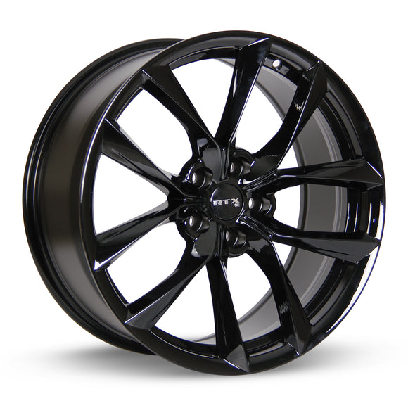 20x8.5 RTX Spider Gloss Black 5x120 ET35 wheel/rim