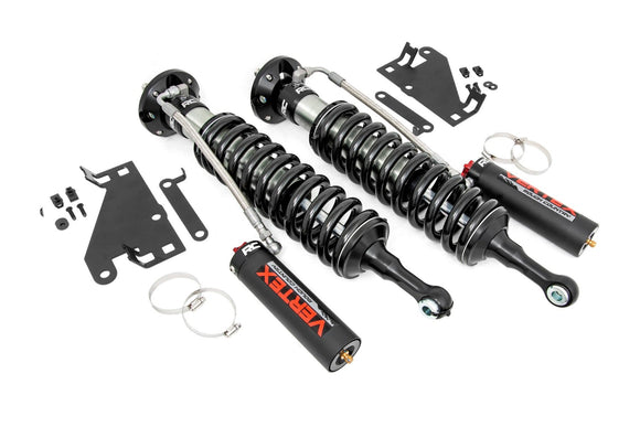 Rough Country Vertex 2.5 Adjustable Coilovers Front 3.5" For Toyota Tundra 22-23