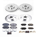 PowerStop Z23 Daily Driver Carbon-Fiber Ceramic Brake Pad and Drilled & Slotted