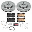 PowerStop OE Stock Replacement Low-Dust Ceramic Brake Pad and Rotor Kit