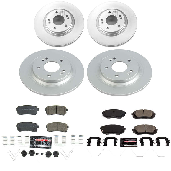 Z23 Daily Driver Premium Carbon-Fiber Ceramic Brake Pad and Fully Coated Rotor K