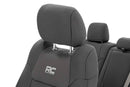 Rough Country Seat Covers with Console Cover Front and Rear For Toyota Tundra 14-21
