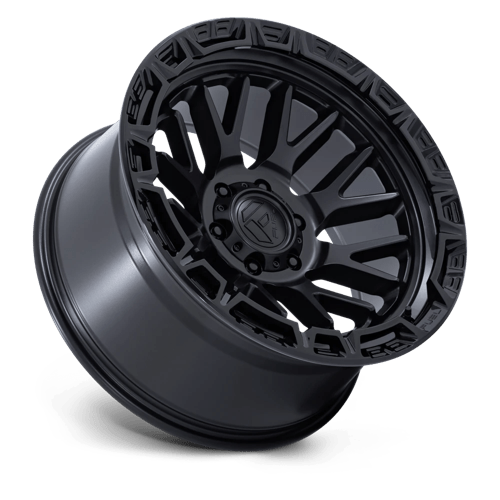 17x9 Fuel Off-Road FC890 Rail Matte Black W/ Gloss Black Lip 6x139.7 ET1 Wheel