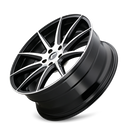 18x8 Kraze Cosmos Gloss Black Machined 5x114.3 ET40 CB72.62 Wheel Rim
