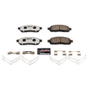 PowerStop Z36 Truck And Tow Carbon-Fiber Ceramic Brake Pads With Hardware