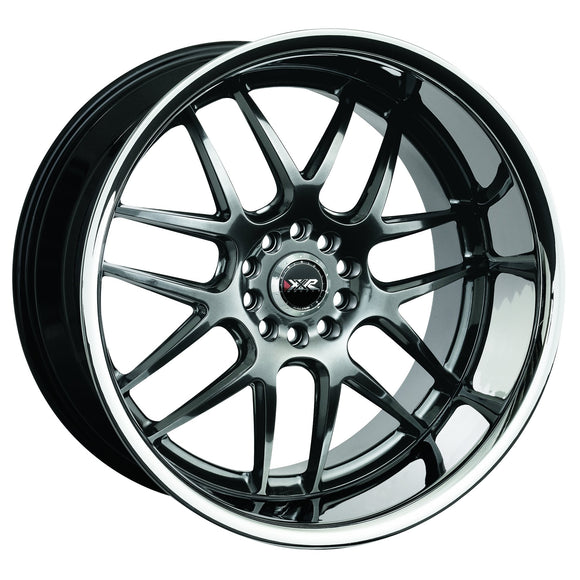 20x11 XXR 526 Hyper Black with Chrome Lip 5x114.3 5x4.5 ET13 CB73 Wheel