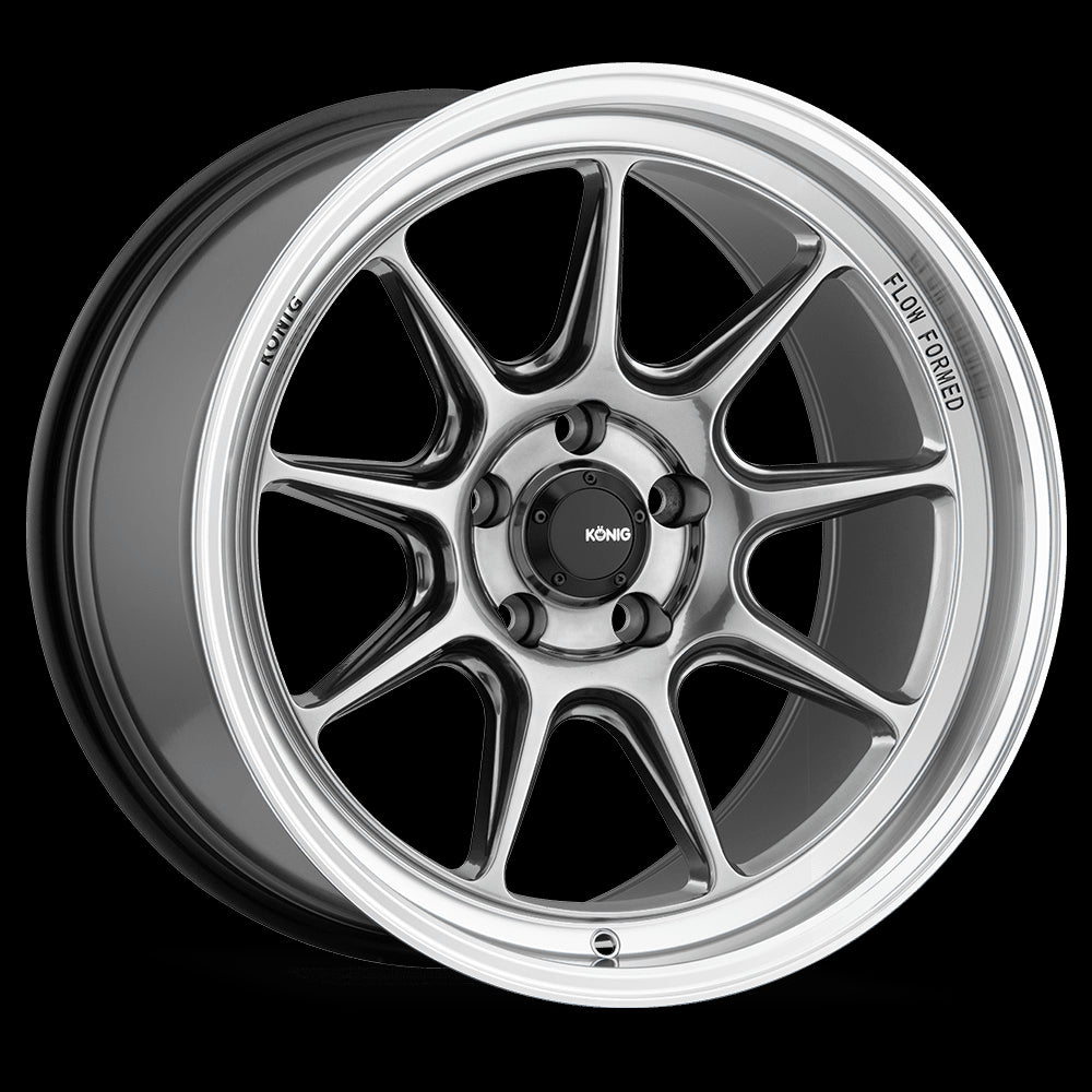 17x9 Konig Countergram Hyper Chrome 5x114.3 5x4.5 ET43 Wheel Rim