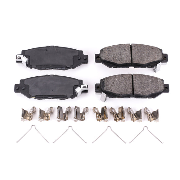 PowerStop Z17 Evolution Ceramic Brake Pads With Hardware