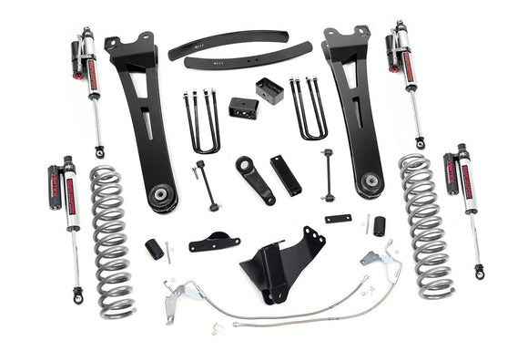 Rough Country 6" Lift Kit Diesel Radius Arm For Vertex Ford Super Duty 08-10