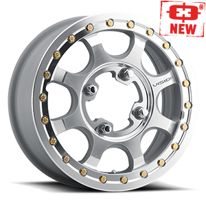 15x7 Vision 351 Flow Machined 4x156 ET13 Wheel Rim