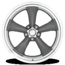 18x10 American Racing Classic Torq Thrust II 1 Pc Gray Wheel 5X120.7 18-10