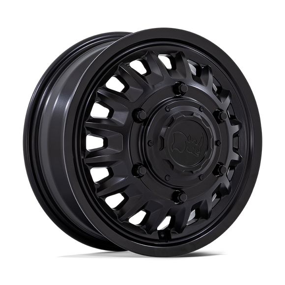 16x6 Black Rhino BR019 Aliso Dually Matte Black 6x205 ET110 CB161 Wheel/Rim